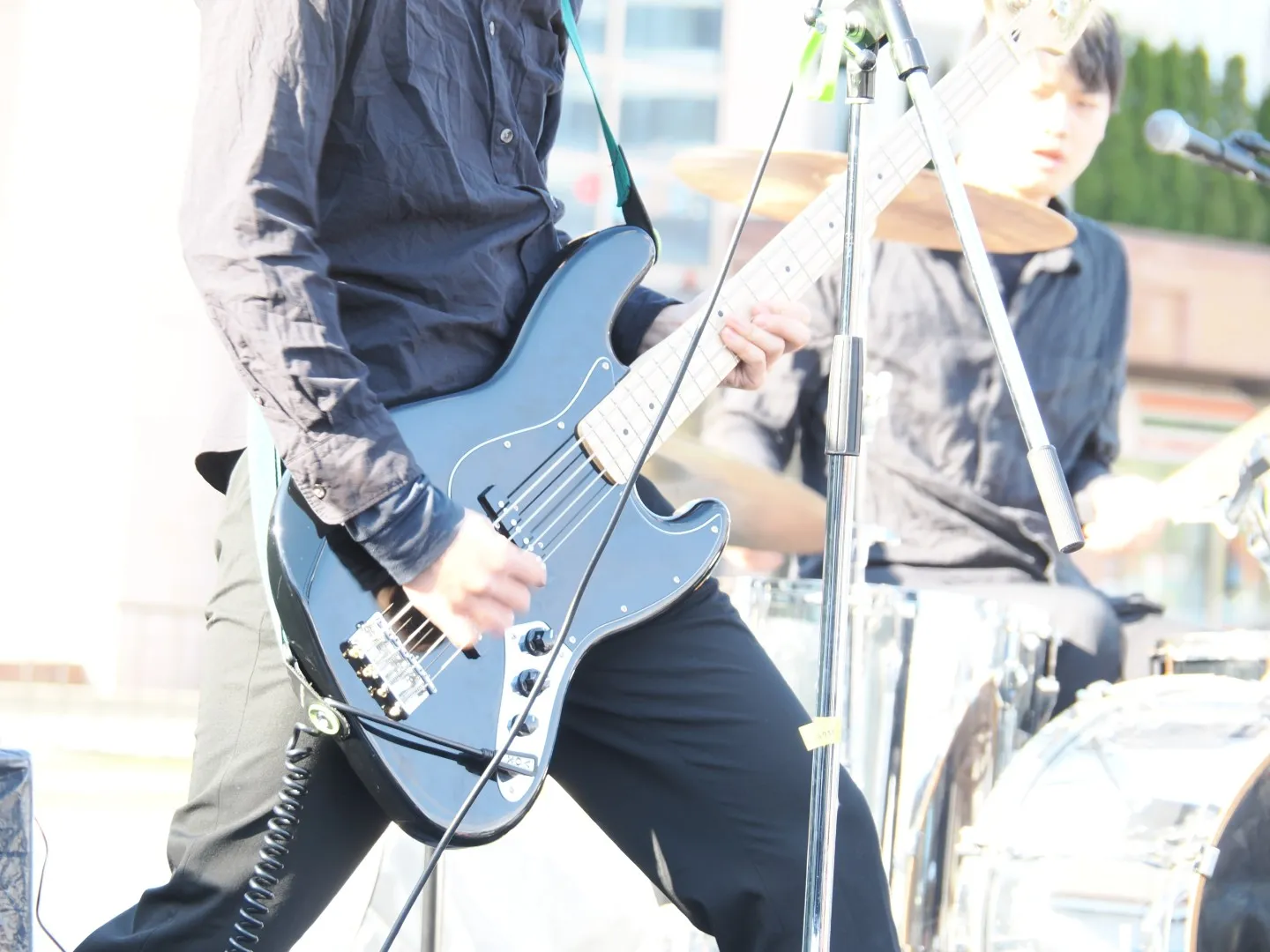 ASMF Vol.2 ベース手元のクローズアップ