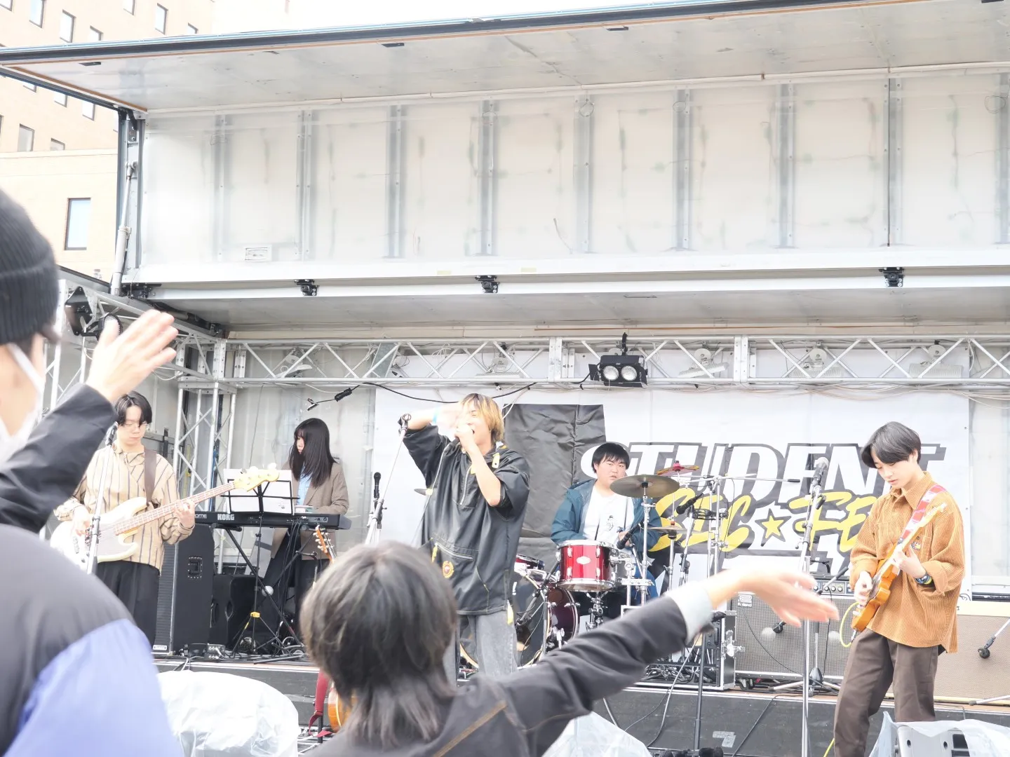 ASMF Vol.2 バンド演奏中の熱演